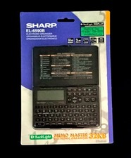 New Sealed Vintage Sharp EL-6590B Memo Master Electronic Organizer