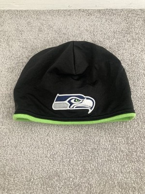 Seattle Seahawks NFL schwarz Classi Winter Totenkopf Kappe Mütze Herren Einheitsgröße