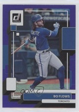 2022 Panini Donruss Variation Holo Purple Bo Bichette (Bo Flows) #170 04o2
