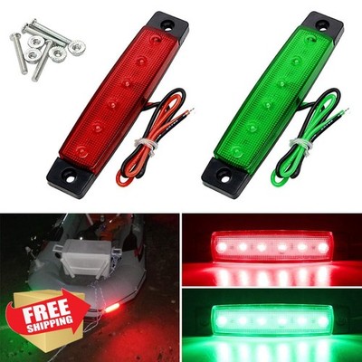 Shangyuan LED Marine Stern Bow Lights Boat Kayak DC 12V
