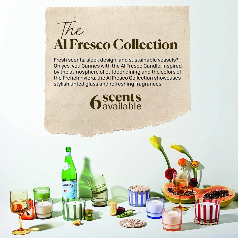 Vela perfumada natural Paddywax Al Fresco Collection palo de rosa vainilla Foto 4 de 4