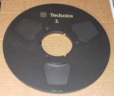 TECHNICS METAL empty reel 1/4" 10.5" - EXCELLENT CONDITION -
