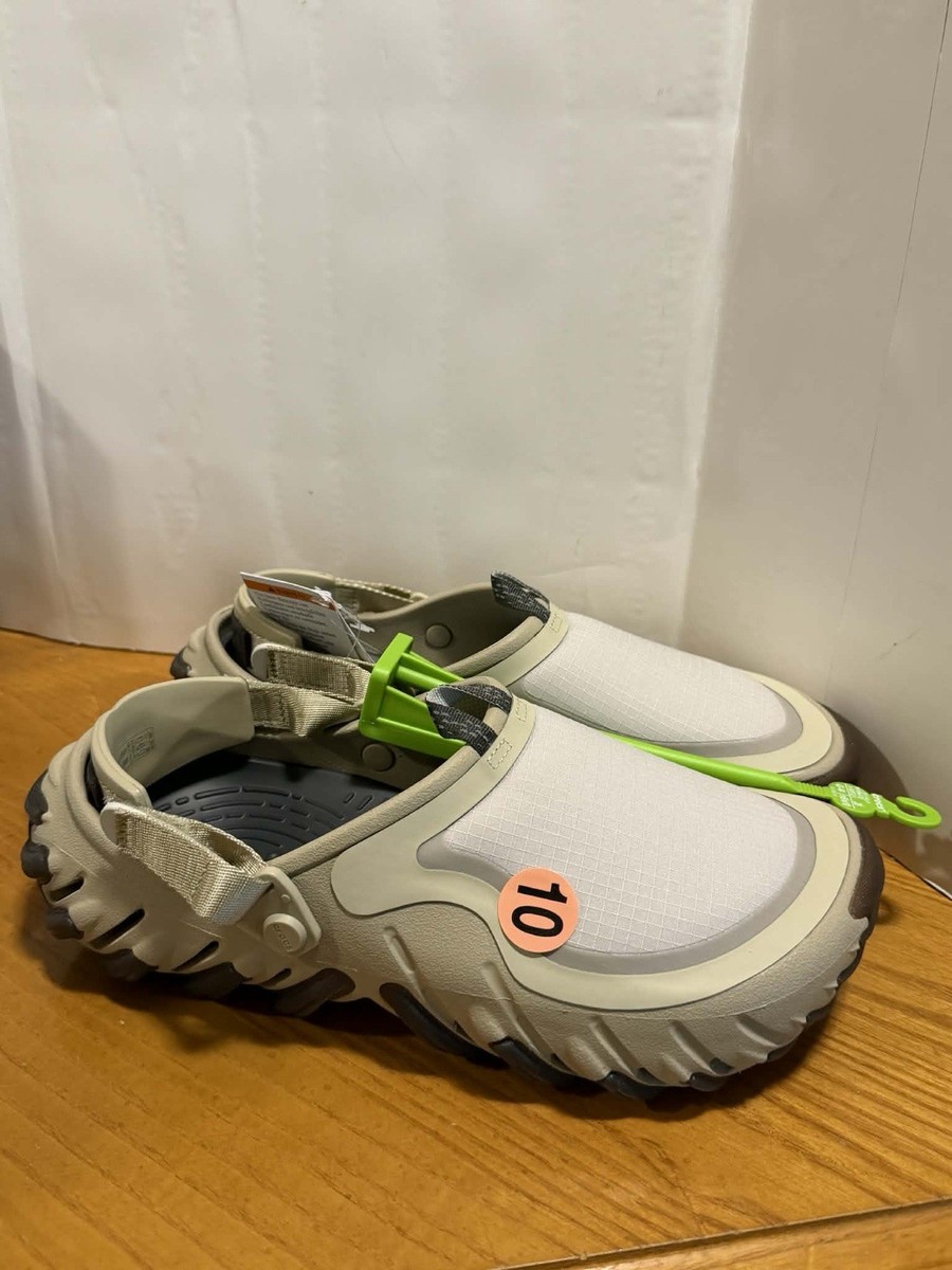 Crocs Eco RO Ripstop Clog Bark 211361-0IP Unisex Shoes Sz M10/W12