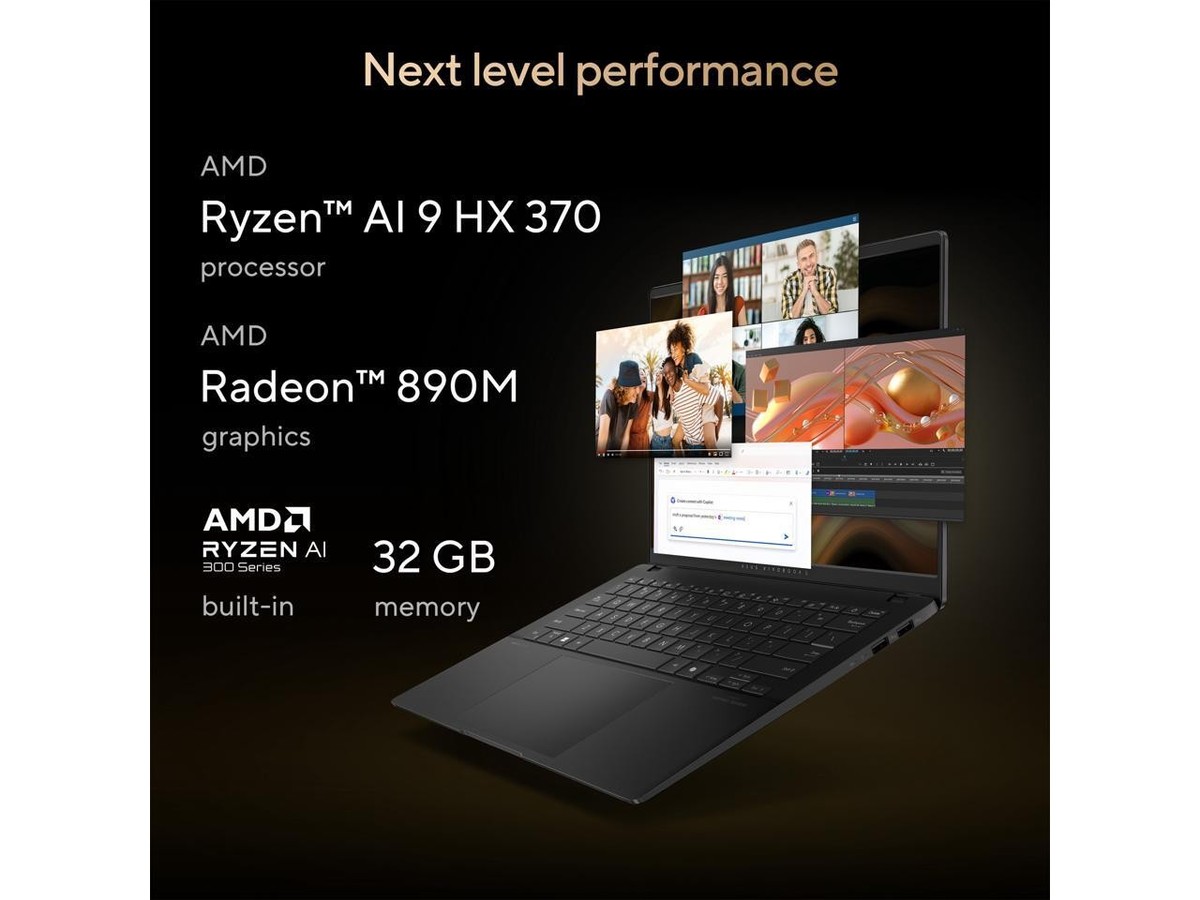 Windowsノート本体 ASUS VivoBook S14 1T/32GB Ryzen9 hx370 ASUS Vivobook S14 Laptop, Copilot+ PC AMD Ryzen AI 9 HX 370 32GB