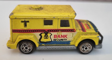Majorette 204 Bank Security 1/57 France – Jaune – Vintage