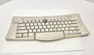 VINTAGE APPLE ADJUSTABLE KEYBOARD M1242   As Is  For Parts Or Repair