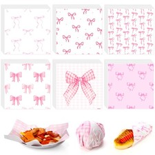 600 Pcs Wax Paper Sheets 12 x 12 Inch Parchment Deli Tissue Paper Sandwich Wr...