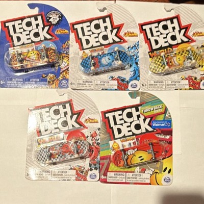 Tech Deck World Industries Fingerboards Mixed Lot of 5 Cartoon TV Licensed