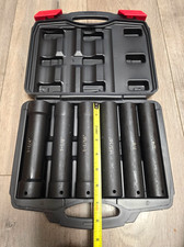 6pc 6pt Extra Deep Impact Socket Set 6.5 Long 12 Dr 34 To 1-14