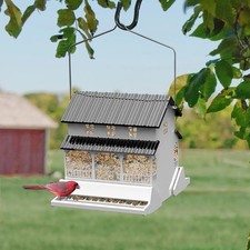 Squirrel-Proof Farmhouse Bird Feeder