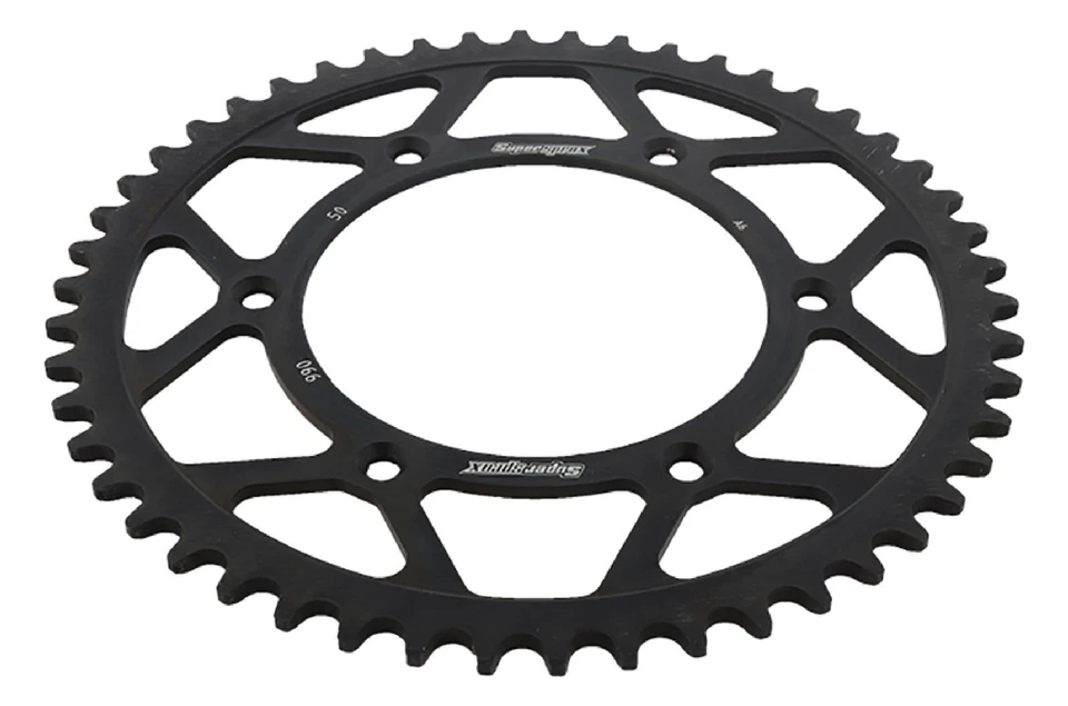 Supersprox Rear Steel Sprocket Black 50T For Husqvarna 250 TC 03-17 125 TE - Изображение 3 из 4