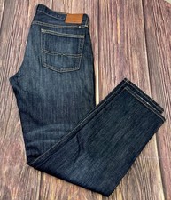 NWOT Lucky Brand 121 Slim Dark Jeans Mens Size 34x32 Measures 36x32 Stretch