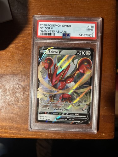 Scizor V graded PSA 9 for sale on eBay