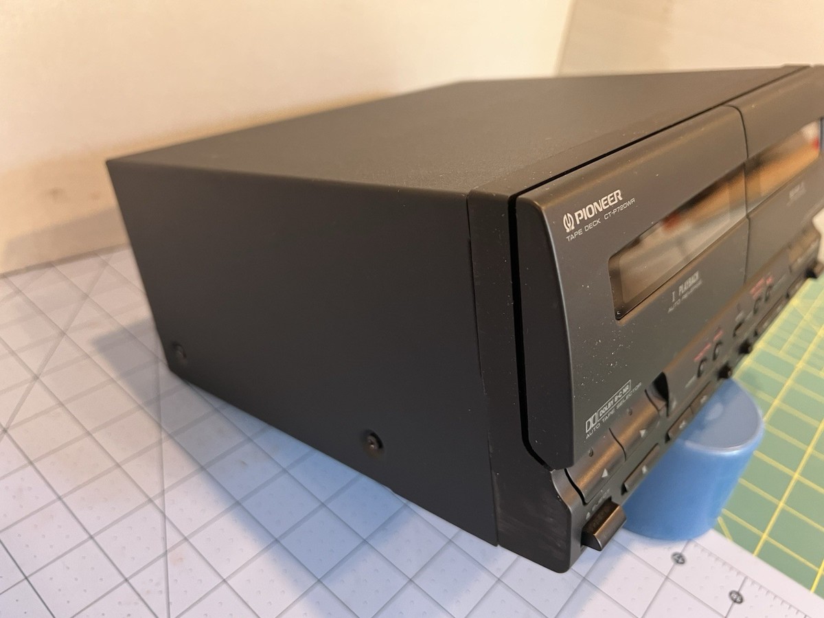 Pioneer Double Cassette Tape Deck CT-P720WR Sound Stack System