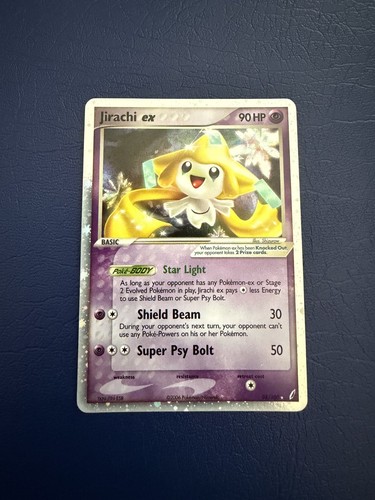 Pokemon Card - Jirachi ex Crystal Guardians 94/100 Holo EX Rare