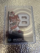 2025 Bowman University Chrome Lettered Up! John Mateer