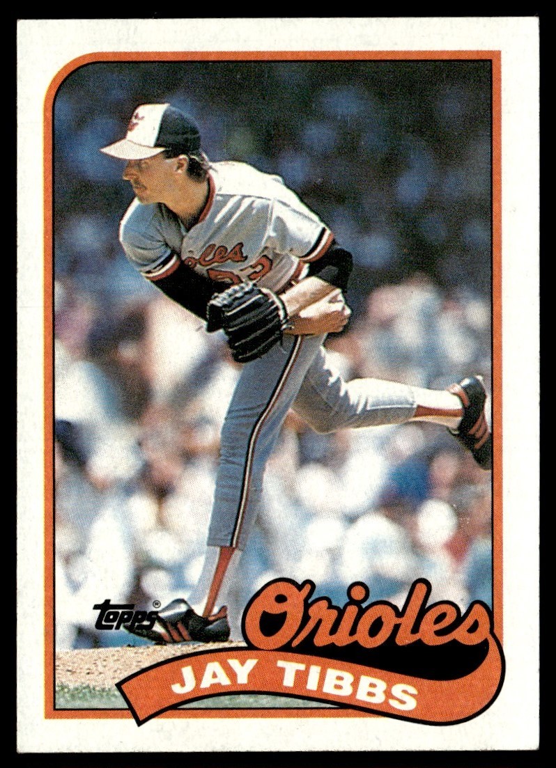 1989 Topps Jay Tibbs Baltimore Orioles #271