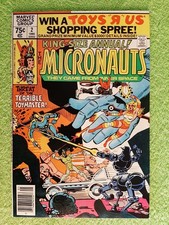 MICRONAUTS ANNUAL #2 VF Duty Free NEWSSSTAND RD8300
