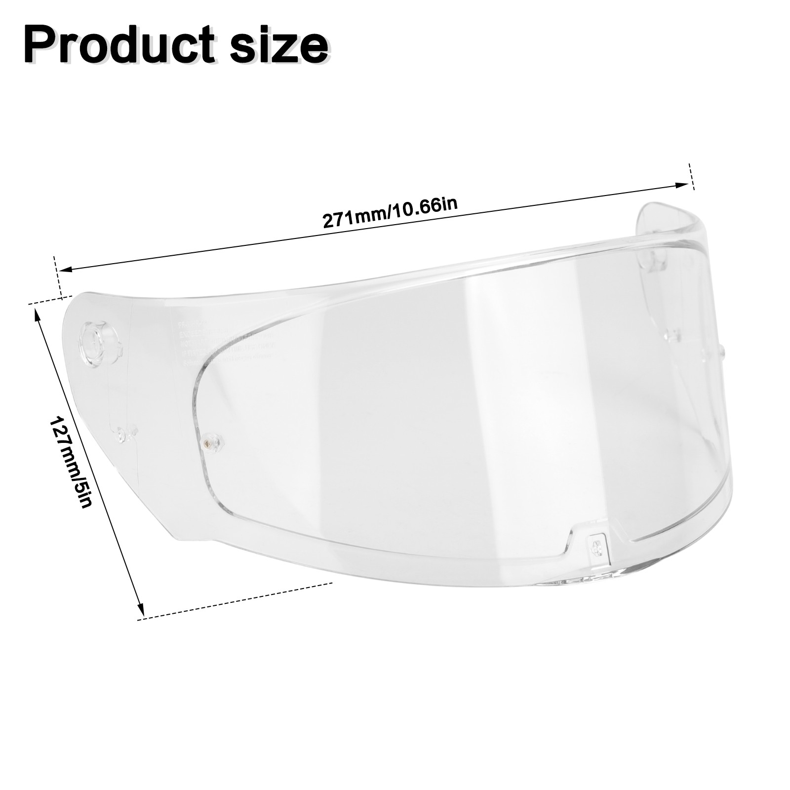 For LS2 Assault Rapid Stream FF320 FF353 FF328 FF800 Full Face Lens Helmet Visor
