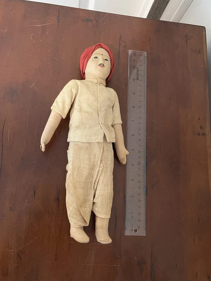 Muñeca Stockinette Man vintage Foto 2 de 4