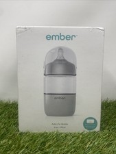 Ember Add-On Baby Bottle Gray 6 oz NEW SEALED