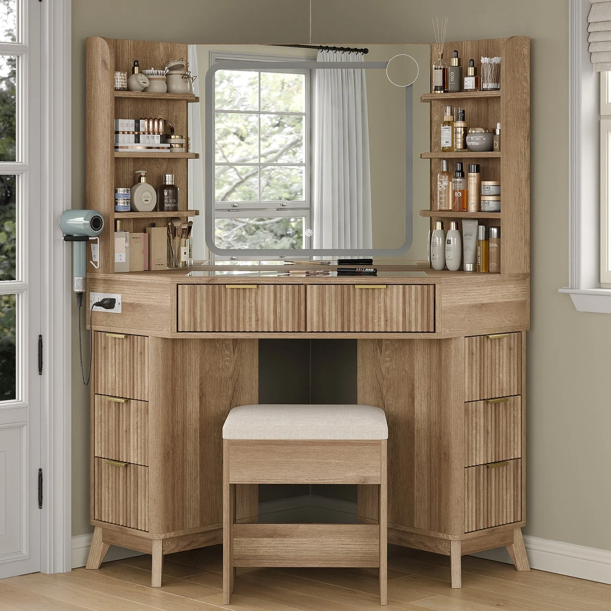 Beige Vanities and Makeup Tables for sale | eBay