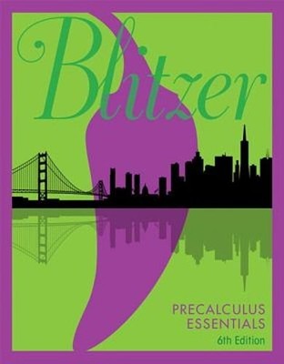 Precalculus Essentials by Robert Blitzer: Used