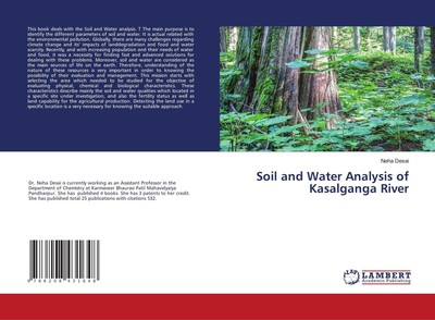 Soil and Water Analysis of Kasalganga River Neha Desai Taschenbuch Englisch 2025
