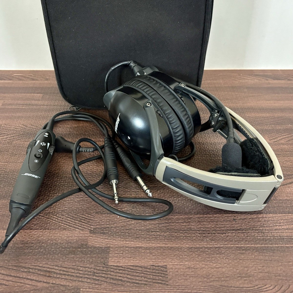 Bose X Aviation A10 Dual GA Plugs Headset AHX-32-01 | eBay