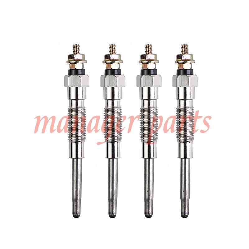 4pk 12V Glow Plug 19850-54090 for Toyota Starlet Tercel Corsa Corolla II 1N-T