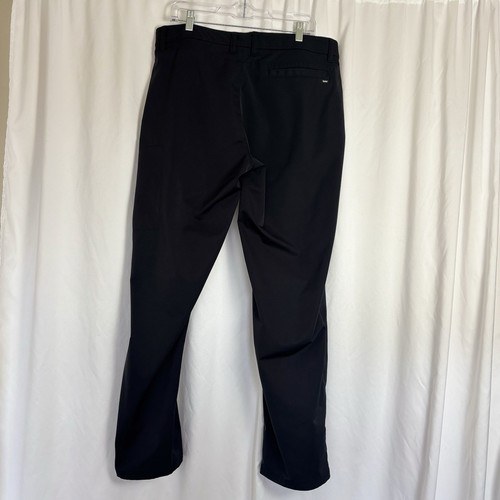 Hurley Jet Set Tech Pant Black Men's Size 38x32 workout travel athletic leisure - Picture 3 of 12