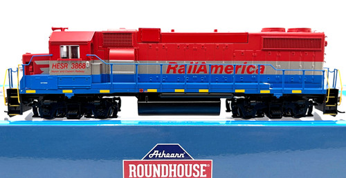 LED HO ATHEARN ROUNDHOUSE RND16339 GP38-2 HURON AND EAST HESR # 3868 DCC | Condition: New: Other (See Details)