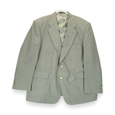 NWT STAFFORD 46 Reg Classic Fit Jacket Sport Coat Blazer Two Button Tan