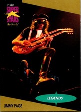 1991 Pro Set Superstar Musicards Music - Jimmy Page
