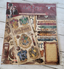 Harry Potter Scrapbook Kit Paper Stickers Chipboard