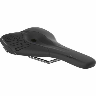 SQlab 611 Ergowave Bike Bicycle Seat Saddle 130mm Wide Black