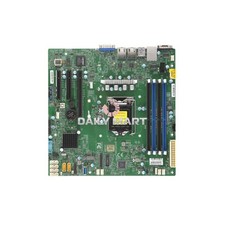 Used  Tested SUPERMICRO X11SCL-F Server Motherboard LGA1151 C242