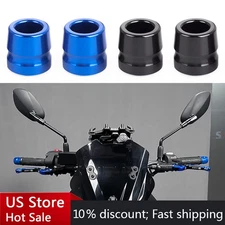 Handle Bar End Plug Grip Ends Caps For SUZUKI GSX8R GSX-8S GSXR1000/R VStrom 800