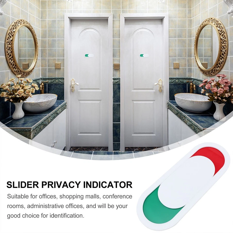  Открытый закрытый слайдер знак вакантная конфиденциальность частная дверь пожалуйста стучите раздвижной - Изображение 2 из 4