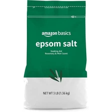 Epsom Salt Soak for Muscle Relief with Rosemary and Mint Scent 3 lb