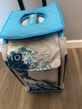 Zuca Sport Great Wave Insert Bag, Blue Frame, Seat Cover Rolling Case Travel