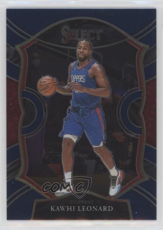 2020-21 Panini Select Concourse Retail Blue Kawhi Leonard #37 1u6