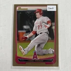 Mike Trout Gold Rookie Card 2012 Bowman Mike Trout #34 Gold Boarder Rookie Rare!