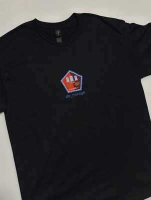 Embroidered Tshirt Hoodie mirage | inspired by CSGO Esport Fan Gamer Gift