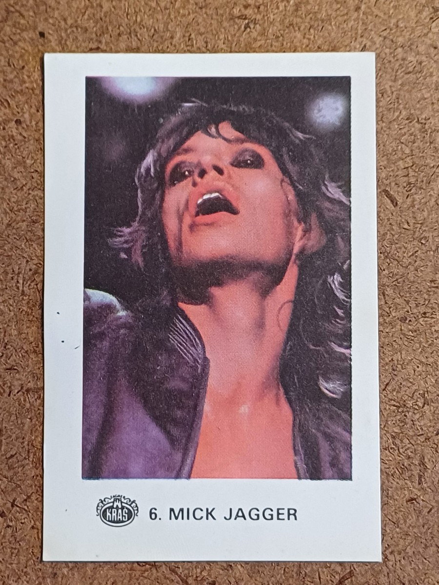 1970 ZVIJEZDE MIKROFONA KRAS Yugoslavia Mick Jagger The Rolling