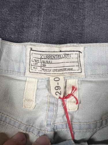 Current Elliott Jeans Womens 29 Distressed The Fling Loved Destro Cotton USA - Picture 4 of 10