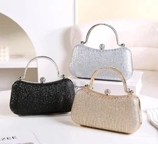 Women Evening Clutch Bag Designer Handbag Bridal Wedding Cocktail Party Purse