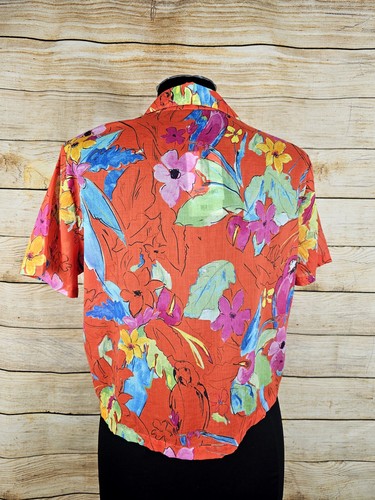 Neu mit Etikett Desigual Damen kurzes Resort Shirt Größe Medium - Bild 3 von 5