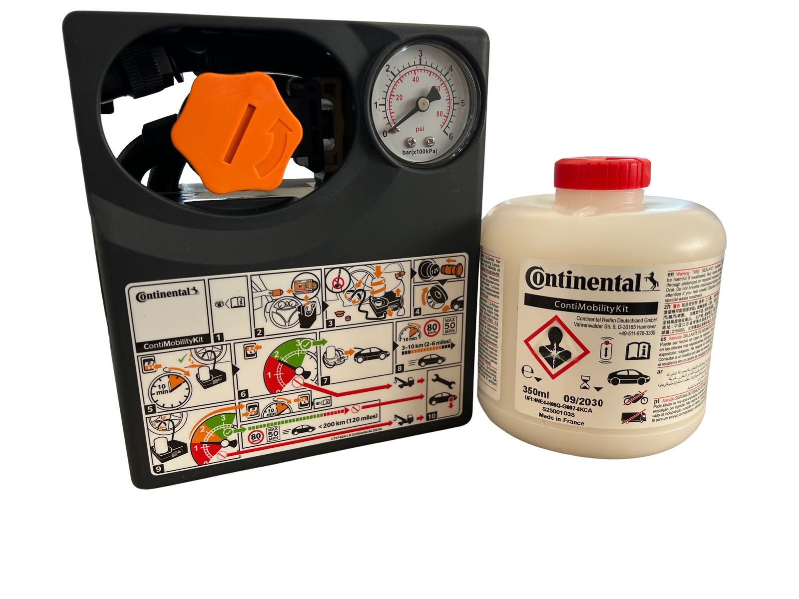 Kia Sportage Tire Repair Kit Tirefit Compressor Sealant MHD 2030 2 Units