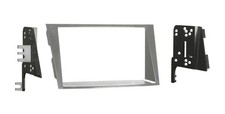 Silver Double Din Dash Kit For 2010 Subaru Legacy Outback Wireless Accessory